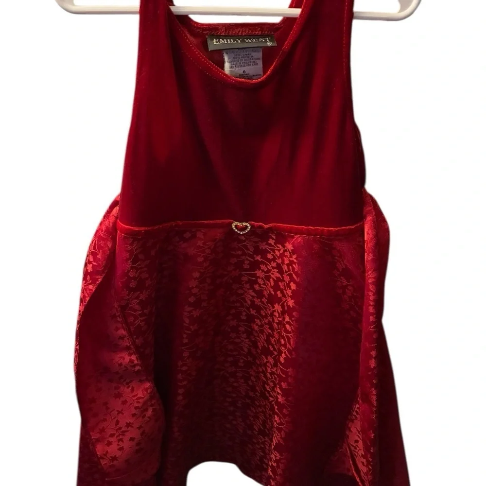 Emily West Kids Red Dress